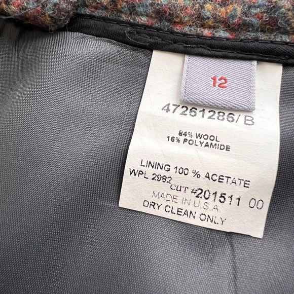 Vintage Straight MIDI Pencil Skirt Tweed 80’s 90s - Picture 6 of 11